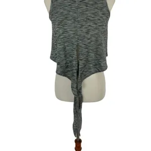 Zyia Active Tank Top XS‎ Gray Athletic Workout Racerback Yoga Shirt thumbnail 5