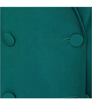 ZARA Teal Double-Breasted Blazer thumbnail 2