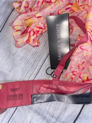 NWT Savage x Fenty Floral Lace Chemise Bodysuit thumbnail 7