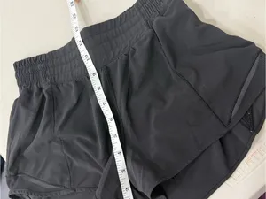 Lululemon Hotty Hot Short High-Rise Lined black Short /size 4 thumbnail 8