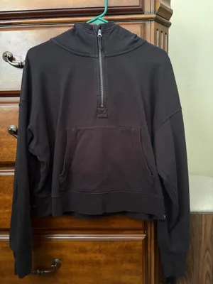 Target black half zip hoodie thumbnail 1