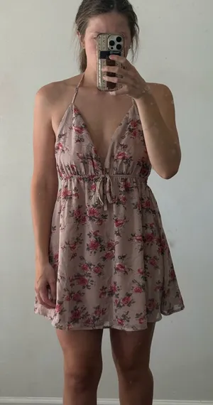 Pink Princess Polly Halter Dress thumbnail 1