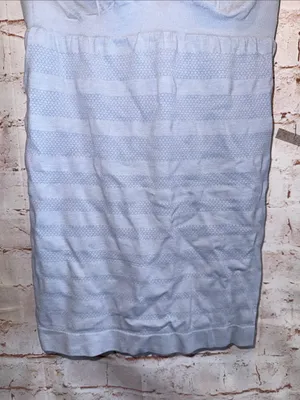 Lululemon Ebb Flow tank top Light Blue Racerback Cami 6 seamless knit adjustable thumbnail 3
