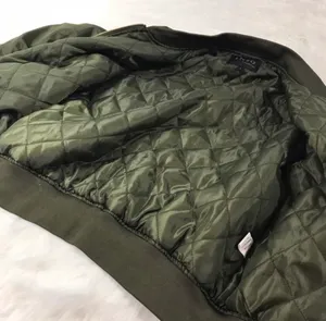 INSO Green Bomber Jacket Size M thumbnail 4