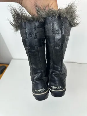 Sorel Tofino II Womens Size 10 Black Waterproof Faux Fur Snow Boots NL2332-010 thumbnail 7