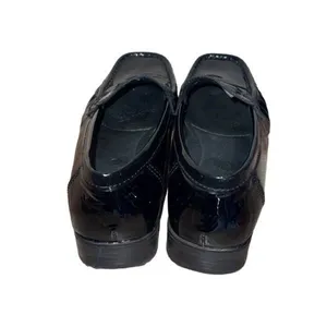 Ara Womens Patent Leather Square Toe Slip-On Loafer‎ Flat Shoes Black Size 6.5 thumbnail 5