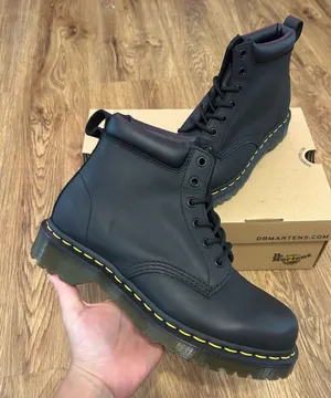 DR MARTENS 939 Ben black leather lace up ankle boots booties shoes new thumbnail 1