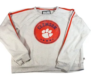 Colosseum Athletics womens Clemson sweatshirt. Size XL. Tigers, athletic, college sports thumbnail 1