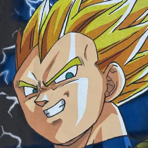 Toei Animation Dragon Ball Z Vegeta Large Graphic T-Shirt thumbnail 8