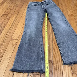 Rag & Bone Nina High-Rise Ankle‎ Flare Jeans in Broderick Size 25 thumbnail 10