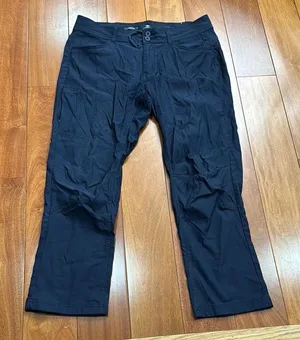 Prana Halle Straight Fit Pants‎ Womens Navy Blue Hiking Outdoor Trousers 10 thumbnail 1
