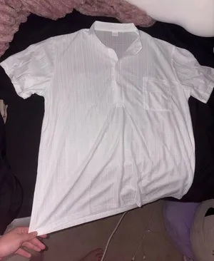 Men's White Short-Sleeve Pocket Polo Shirt thumbnail 1