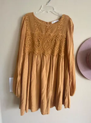 Open Sleeve Dress thumbnail 1