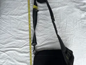 Solo Black Sling Backpack Crossbody Bag, Zip Closure, Adjustable Strap Pockets thumbnail 14