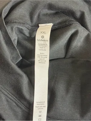 Lululemon See The Horizon Tank Black Size XXL NWOT thumbnail 4
