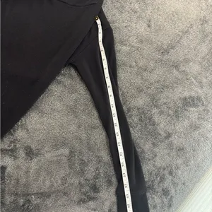 Free People Womens Asymmetrical Button Front Hooded Fleece‎ Top Black XS thumbnail 5