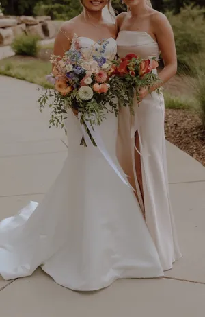 Bridesmaid Birdy Grey Dress thumbnail 1