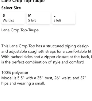 shop these three Crop Top thumbnail 4