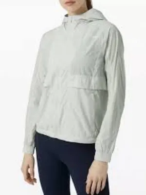 lululemon athletica Light Gray Hooded Utility Jacket 1088 thumbnail 1