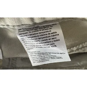 H&M Divided Womens Khaki Pants 5 pocket‎ style casual travel wide leg 4 NWT thumbnail 7