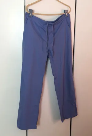 Cherokee Dickies Women’s Blue Color Large Scrub Pants thumbnail 1