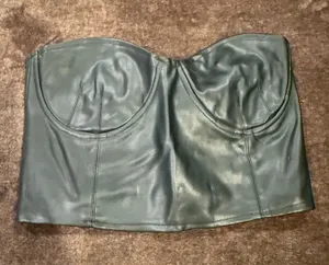 Boutique Leather Top thumbnail 1