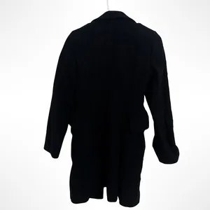 United Colors Of Benetton Men's Black Trench Coat thumbnail 3