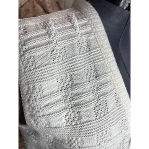 Milrank Sweater vest geometric textured cream pockets thumbnail 3