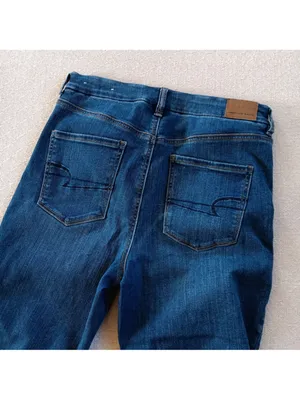 American Eagle Next Level Stretch Curvy Hi-Rise Jegging size 6 short thumbnail 6