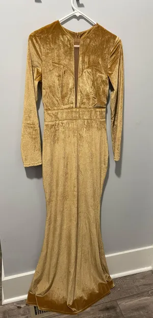 Miss Ord Velvet Gown thumbnail 3