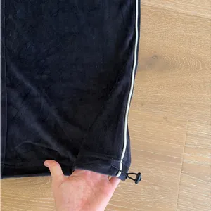 White Fox Velour Track Pants Soul Fire Size S Navy Blue White thumbnail 3