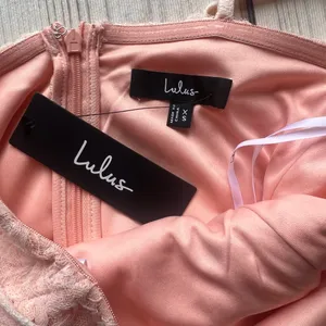 Lulus Joni Blush Pink 3X Floral Appliqué Lace Maxi Dress thumbnail 12