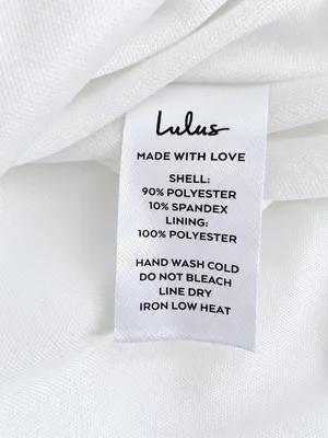 Lulus White Textured Tie-Back Mini Dress NWT thumbnail 8