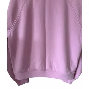 Aloha Island ALO Yoga Heavy Weight Free Time Crew Neck Pullover Sugarplum Pink Women's Small? thumbnail 6