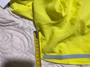 Under Armour Women's Neon Lime Training Shorts with Gray Reflective Trim‎ thumbnail 11