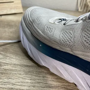 Hoka One One Bondi 6 Grey Blue Sneakers Shoes thumbnail 8