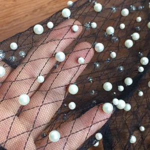 See through faux pearl top. Xs thumbnail 6