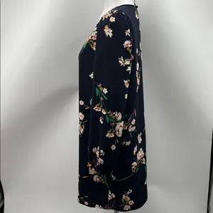 Lulu's Herbaceous Babe Navy Floral Shift Large Dress thumbnail 4