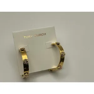 Tory Burch Miller Stud Earrings - Gold (11165518) thumbnail 4