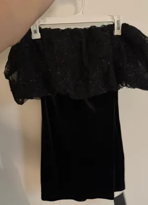 Lulus Holiday Dress Velvet thumbnail 2