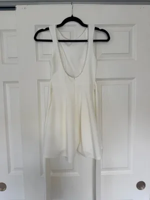 Lucy in the Sky White Dress with bow thumbnail 2