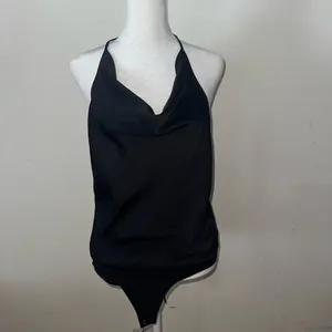 Abercrombie Top Tank Bodysuit Black thumbnail 3