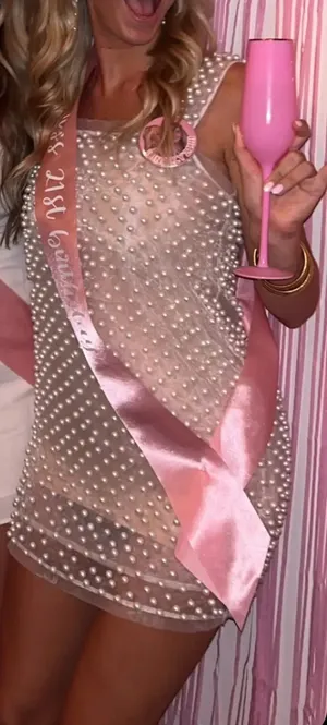 Loveshack Fancy Pearl Dress thumbnail 3