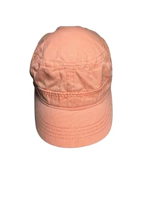 Life Is Good Peach Hat Embroidered Logo elastic back casual Y2K style o/s thumbnail 3