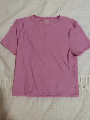 Aerie SMOOTHEZ Short Sleeve Crew Shirt | Violet Willow thumbnail 2