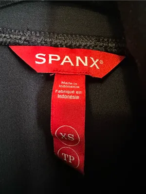 SPANX AirEssentials Brushed Collared Top Womens Black XS NEW Long Sleeves thumbnail 3