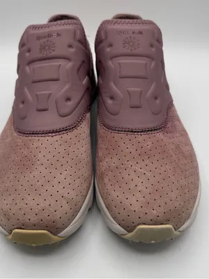 Reebok Furylite Slip On FBT Sneakers Smoky Orchid Mauve Womens 9.5 BS6412 thumbnail 2