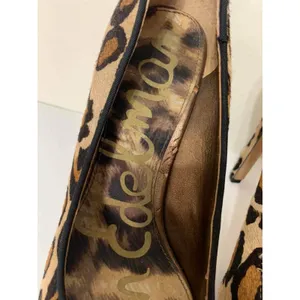 Sam Edelman Yasmine Round‎ Toe Leopard Heels Size 6 thumbnail 3