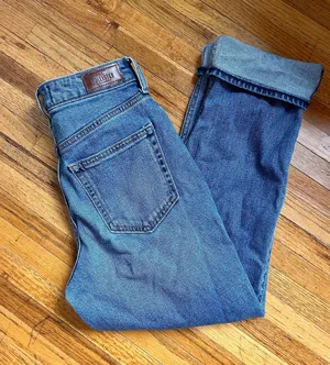 Hollister Co. blue denim jeans thumbnail 1