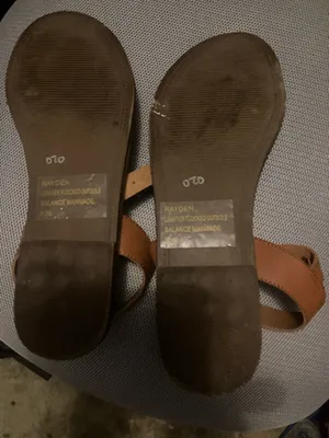 Steve Madden Tan Brown Grommet Ankle-Strap Sandals thumbnail 3
